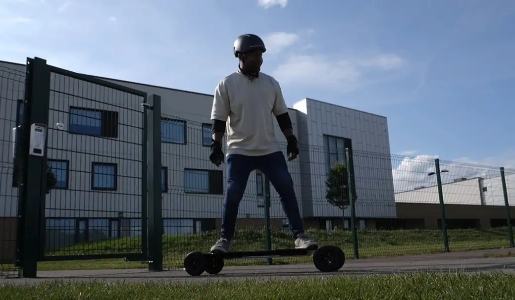 Photo d'un rider sur la Diablo Carbon