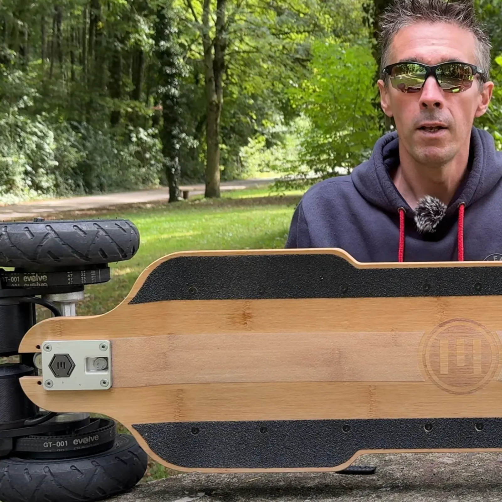 test evolve diablo elektrisk skateboard